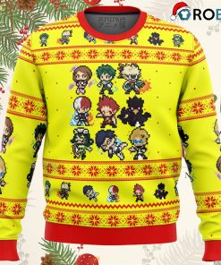 My Hero Academia Boku No Students Ugly Christmas Sweatshirt, Sweater