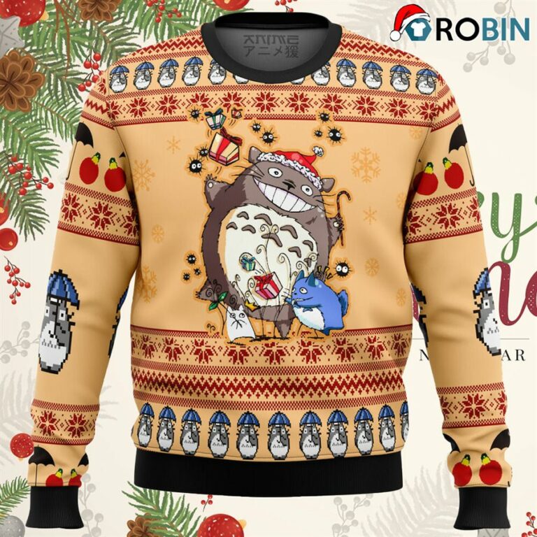 My Neighbor Totoro Alt Ugly Christmas Sweater