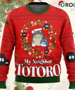 My Neighbor Totoro Christmas Ugly Christmas Sweatshirt, Sweater