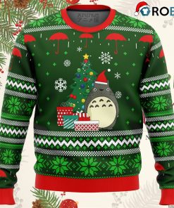 My Neighbor Totoro Gifts Ugly Christmas Sweatshirt, Sweater