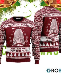 Nakatomi Plaza 4988 Ugly Christmas Sweater RB4203