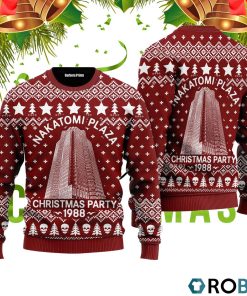 Nakatomi Plaza Ugly Christmas Sweater RB3722
