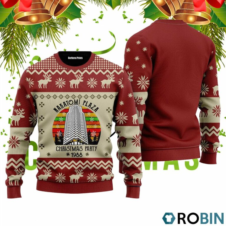 Nakatomi Plaza Ugly Christmas Sweater RB2392