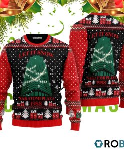 Nakatomi Towers Christmas Ugly Christmas Sweater RB4328