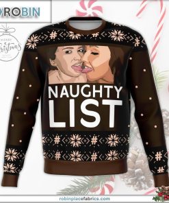 naughty list girls ugly christmas sweater 64 OnBML