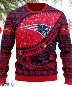 New England Patriots Football Ugly Christmas Sweater, Sweatshirt SWT94
