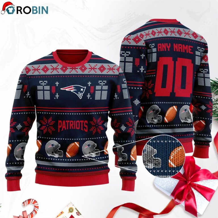 New England Patriots Ugly Christmas Sweater, Sweatshirt SWT209