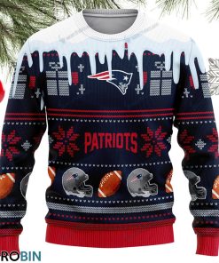 New England Patriots Ugly Christmas Sweater, Sweatshirt SWT162