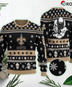 New Orleans Saints Personalized Ugly Xmas Sweaters 35RBSW New Orleans Saints Personalized Ugly Xmas Sweaters 35RBSW