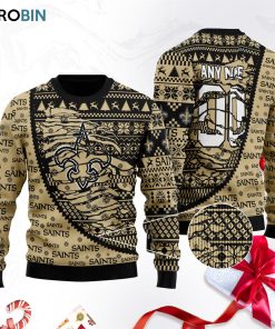 New Orleans Saints Ugly Christmas Sweater, Sweatshirt 133RBSW