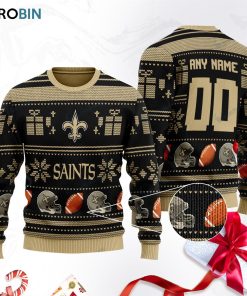 New Orleans Saints Ugly Christmas Sweater, Sweatshirt 200RBSW