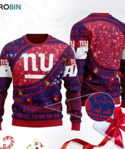 New York Giants Football Ugly Christmas Sweater, Sweatshirt 116RBSW