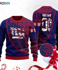 New York Giants Football Ugly Christmas Sweater, Sweatshirt 138RBSW