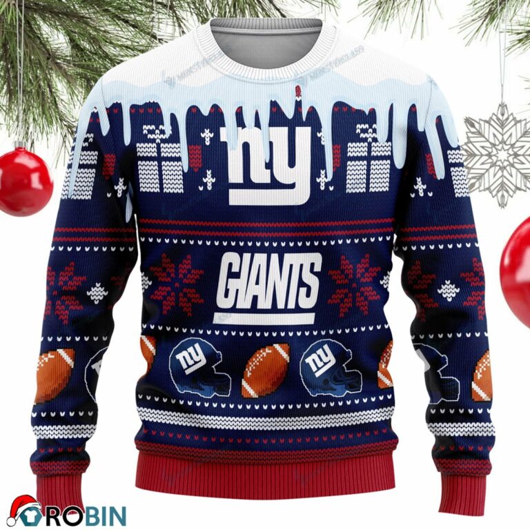 New York Giants Ugly Christmas Sweater, Sweatshirt 167RBSW