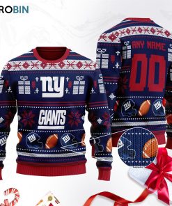 New York Giants Ugly Christmas Sweater, Sweatshirt 184RBSW New York Giants Ugly Christmas Sweater, Sweatshirt 184RBSW