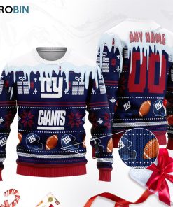 New York Giants Ugly Christmas Sweater, Sweatshirt 167RBSW