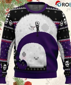 Nightmare Before Christmas Jack Moon Ugly Christmas Sweater