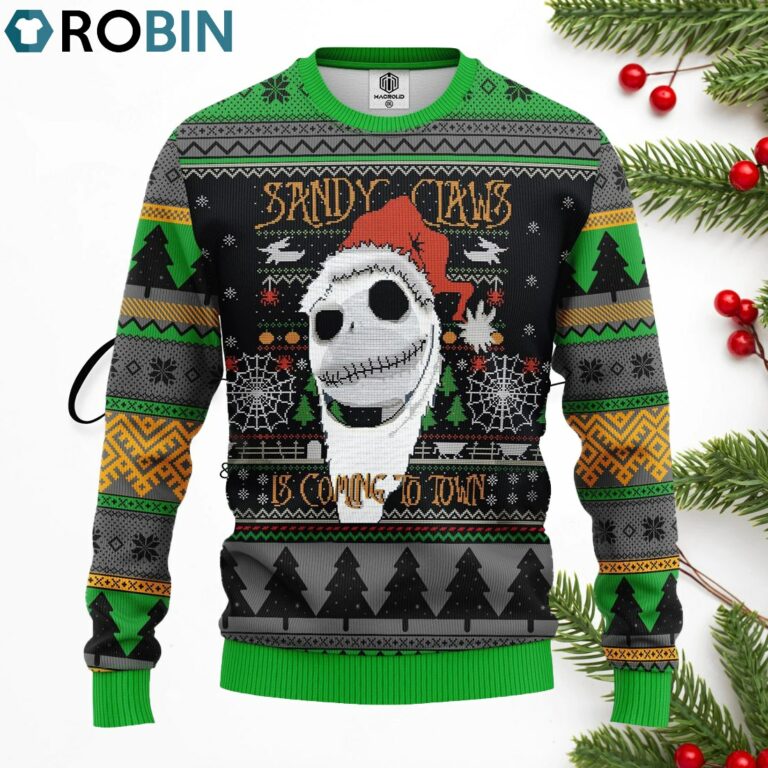 Nightmare Before Christmas Sandy Ugly Christmas Sweater