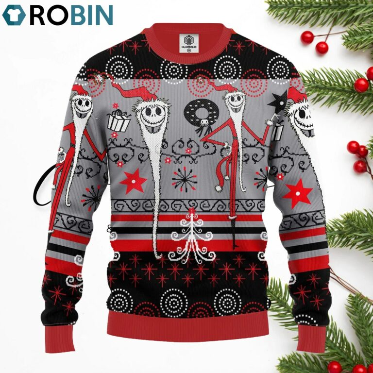 Nightmare Before Christmas Winter Ugly Sweater