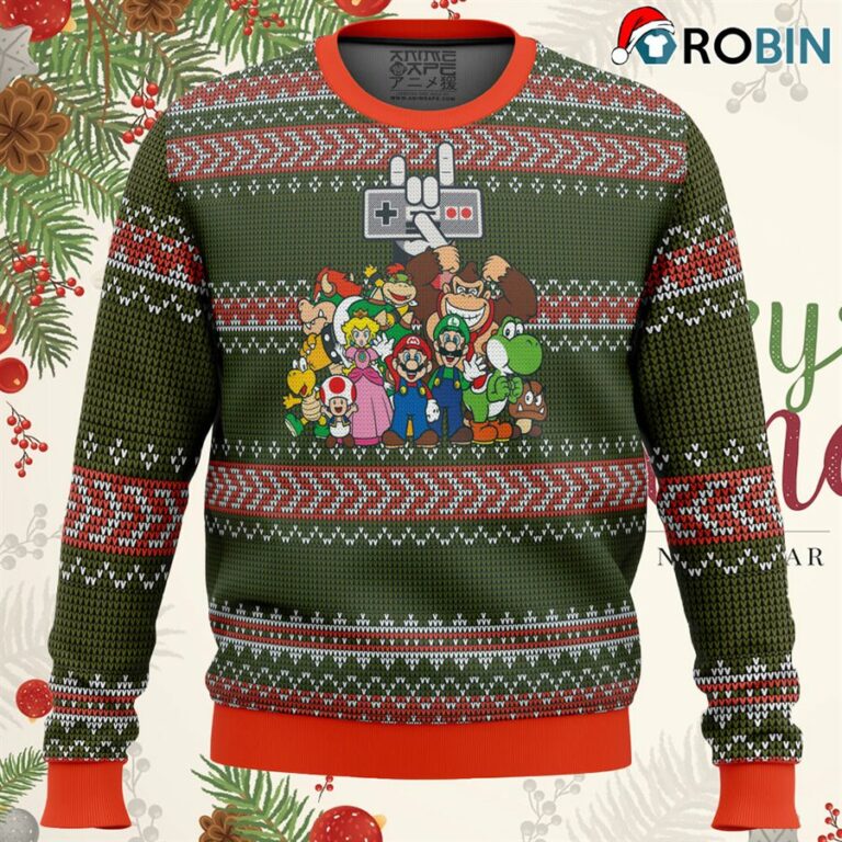 Nintendo Ugly Christmas Sweater