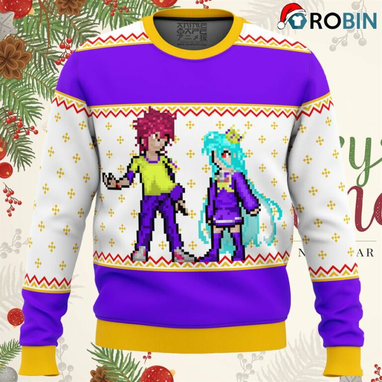 No Game No Life Sprites Ugly Christmas Sweatshirt, Sweater