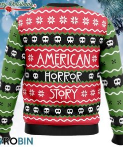 normal sweaters scare me american horror story ugly christmas sweater 3 2WOQC
