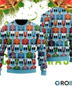 Nutcracker Soldier Ugly Christmas Sweater RB2452