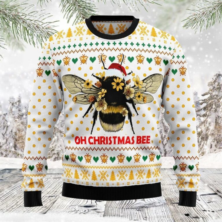Oh Christmas Bee Bee Ugly Sweatshirt, Sweater