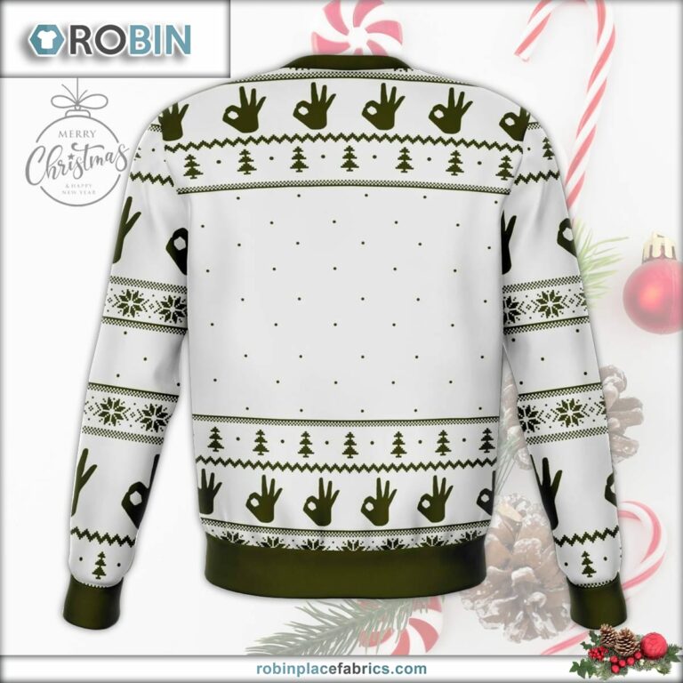 Ok Boomer Ugly Christmas Sweater