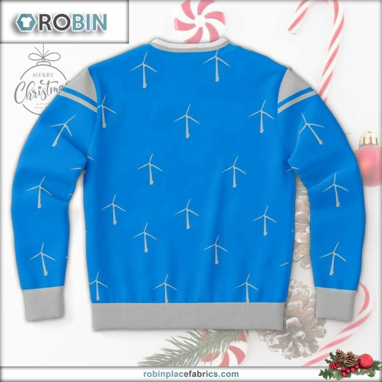 Only Wind Mill Fans Ugly Christmas Sweater