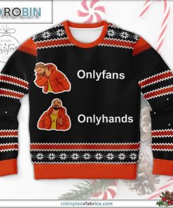 Onlyfans-Onlyhands Christmas Sweater