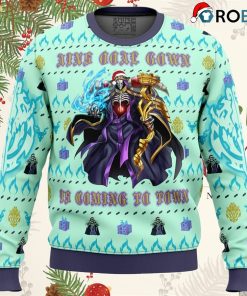 Overlord Ainz Ooal Gown Ugly Christmas Sweatshirt, Sweater