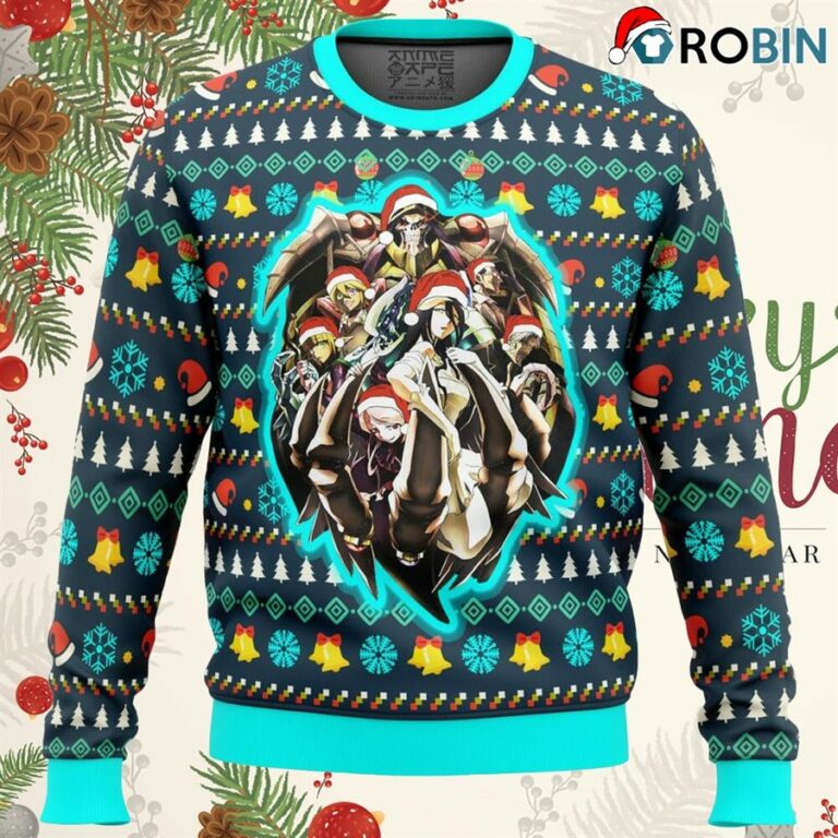 Overlord Master Of The Dark Guild Ugly Christmas Sweatshirt, Sweater