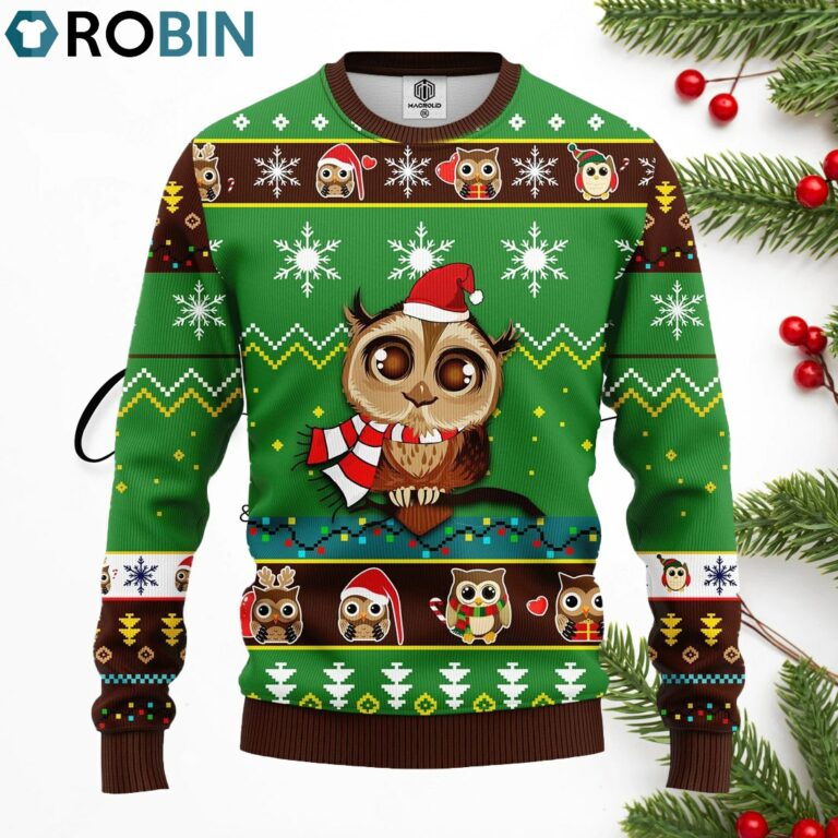 Own Cute Green Ugly Christmas Sweater Green