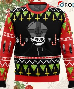 Papa Emeritus Ugly Christmas Sweater