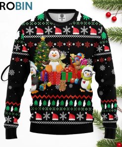 penguin cute ugly christmas sweater 1 urautx