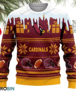 Personalized Arizona Cardinals Football Ugly Christmas Sweater Personalized Arizona Cardinals Football Ugly Christmas Sweater