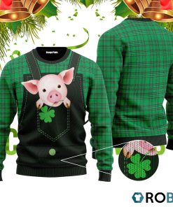 Pig Farm St Patricks Day Ugly Christmas Sweater RB4075