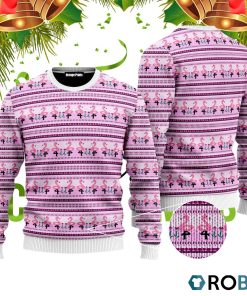Pink Flockin In Naughty List Ugly Christmas Sweater RB4088