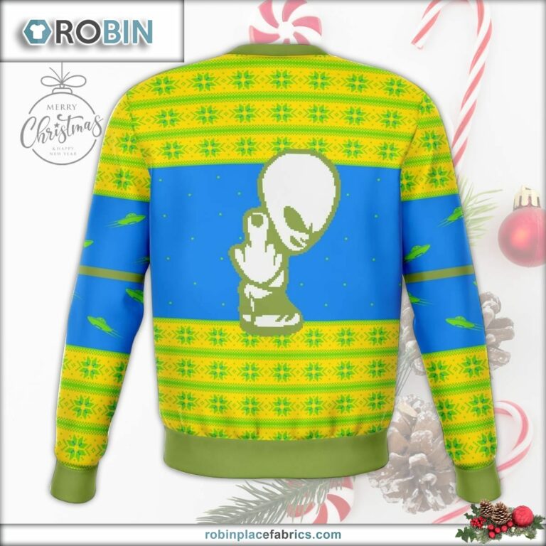 Piss On Earth Funny Ugly Christmas Sweater