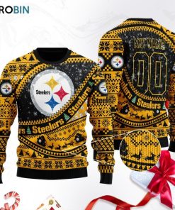 pittsburgh steelers football ugly christmas sweater sweatshirt swt cpxqap