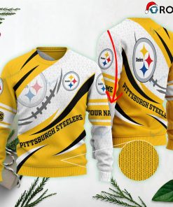 Pittsburgh Steelers Personalized Ugly Christmas Sweater, Sweatshirt BG08
