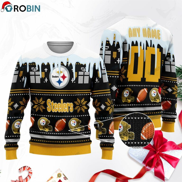 Pittsburgh Steelers Ugly Christmas Sweater, Sweatshirt SWT190
