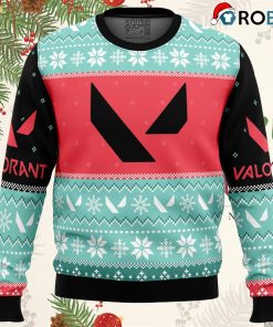 play as one valorant ugly christmas sweater 1 XezUV