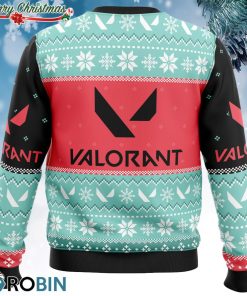 play as one valorant ugly christmas sweater 3 2jLcY