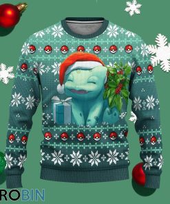 pokemon bulbasaur anime ugly christmas sweater xmas gift 1 qpdtr8