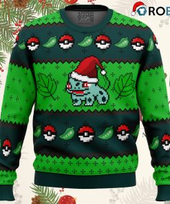 Pokemon Bulbasaur Ugly Christmas Sweatshirt, Sweater
