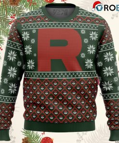 Pokemon Team Rocket Ugly Christmas Sweatshirt, Sweater