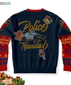 Police Uniform Ugly Christmas Sweatshirt, Sweater