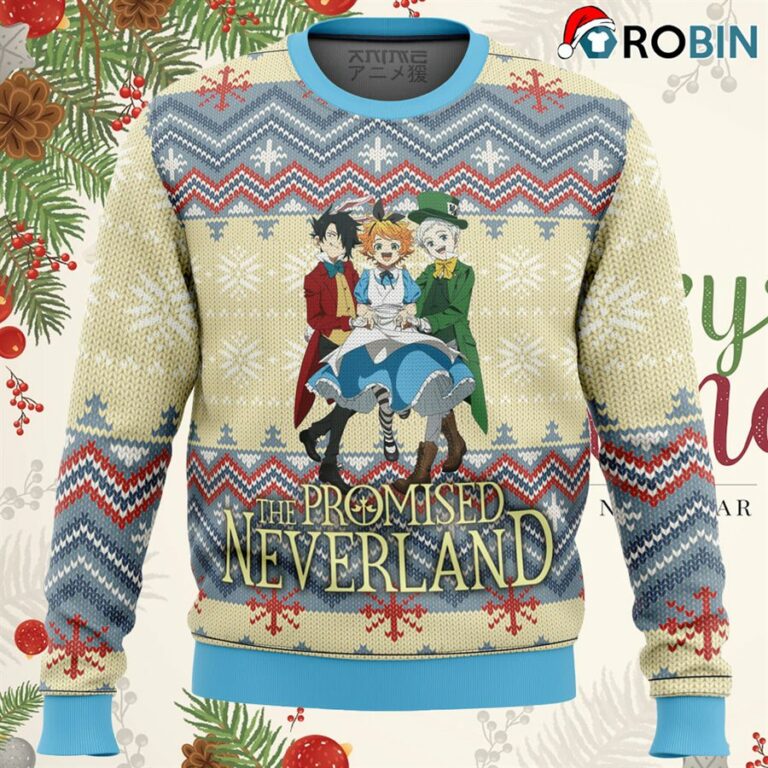 Promised Neverland Alt Ugly Christmas Sweater